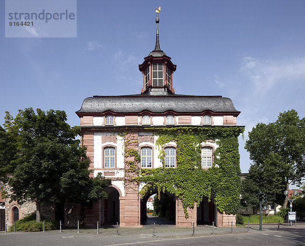 Frankfurter Tor  historisches Stadttor  Hanau  Hessen  Deutschland