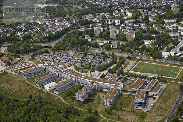 Luftbild  Hochschule Koblenz  Karthause  Koblenz  Rheinland-Pfalz  Deutschland