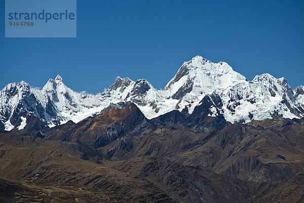 Gebirgskette Cordillera Huayhuash  Anden  Nordperu  Peru