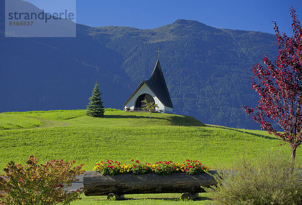 Kapelle bei Barwies  Mieminger Plateau  Tirol  Österreich