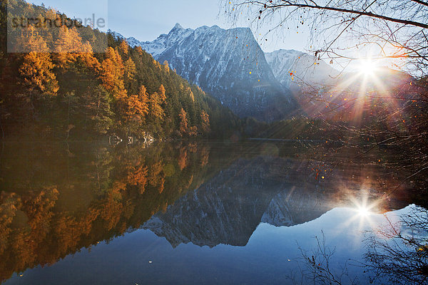 Piburger See  Ötztal  Tirol  Österreich