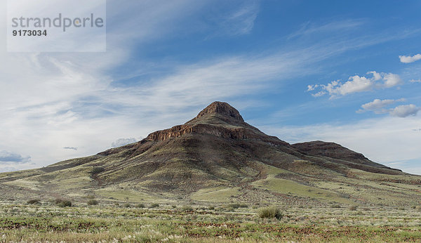 Africa  Namibia  Damaraland  view to volcano