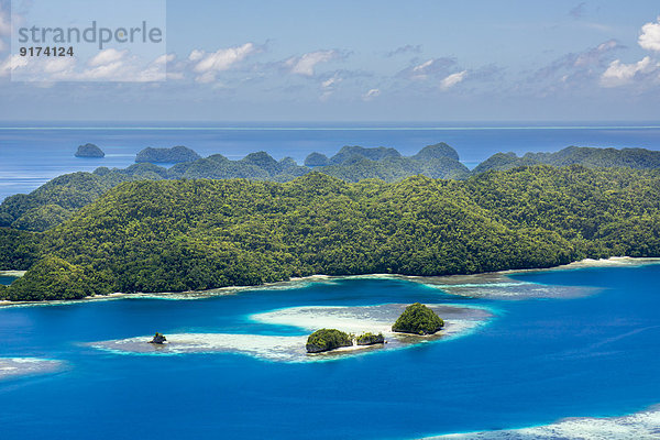 Micronesia  Palau  tropical island