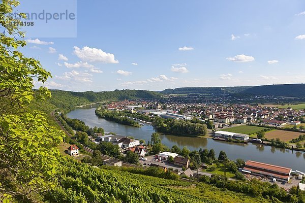 Deutschland  Baden-Württemberg  Neckar-Odenwald-Kreis  Blick nach Hassmersheim