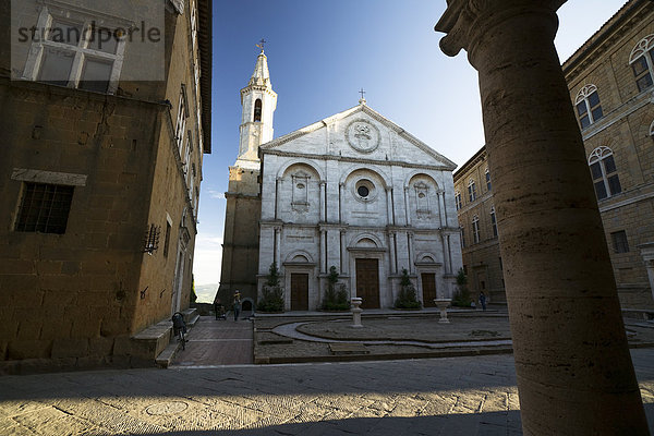 Italien  Toskana  Pienza  Kathedrale Santa Maria Assunta