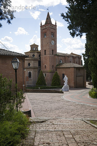 Italien  Toskana  Abtei Monte Oliveto Maggiore