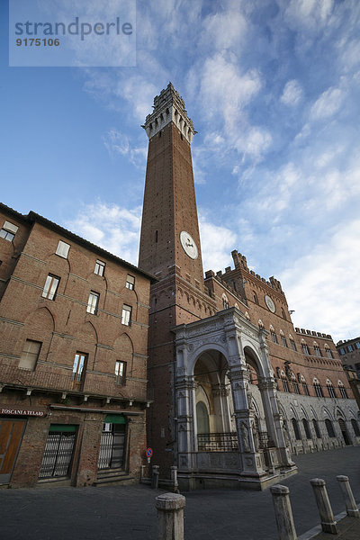 Italien  Toskana  Siena  Palazzo Pubblico