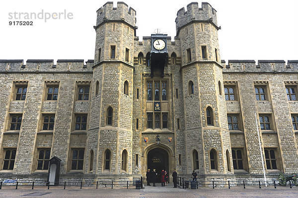 Großbritannien  England  London  Tower of London  Waterloo Block  Jewel House