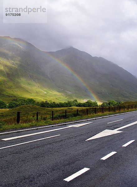 Vereinigtes Königreich  Schottland  Highlands  Rainbow