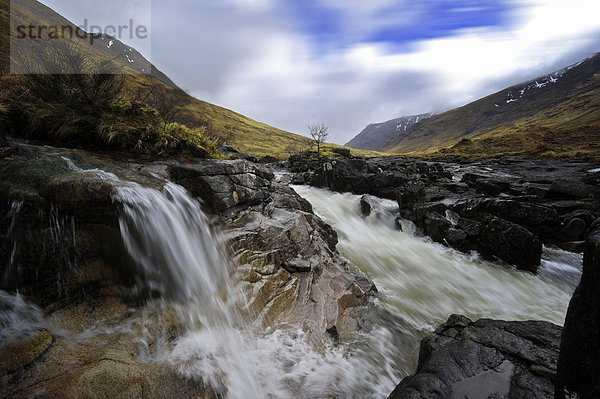 Großbritannien  Schottland  Glen Coe Highlands