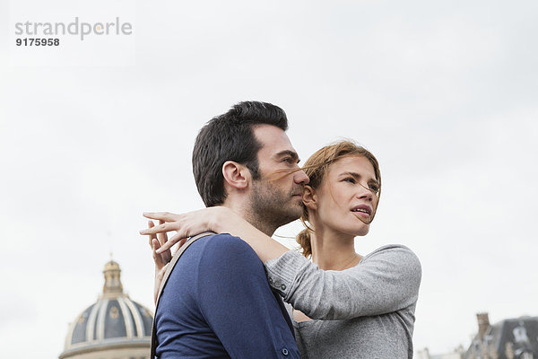 France  Paris  portrait of couple