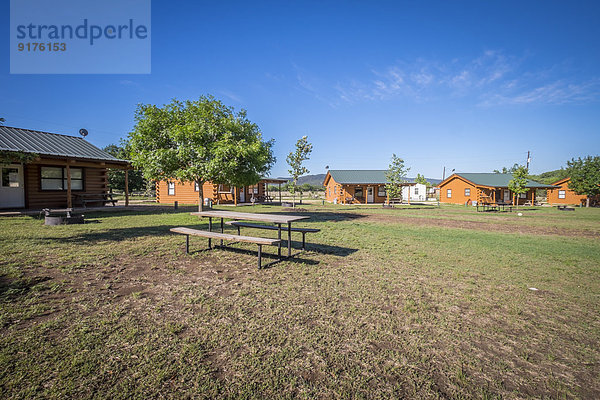 USA  Texas  Cabins Vacation Resort bei Leakey