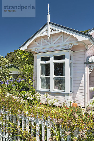 Neuseeland  Golden Bay  Collingwood  alte Villa im Kolonialstil