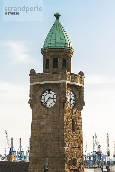 Deutschland  Hamburg  St. Pauli  Uhrturm