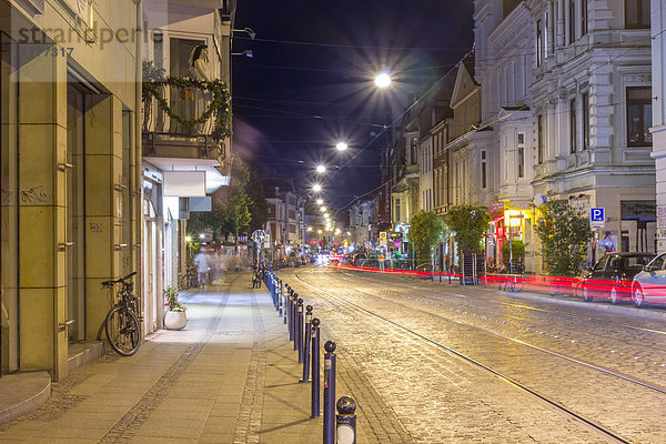 Deutschland  Bremen  Ostertorsteinweg  eine Straße im Nachtclubviertel
