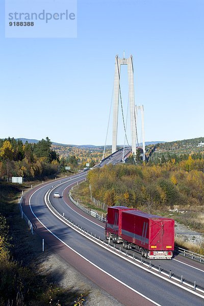 Fernverkehrsstraße Lastkraftwagen