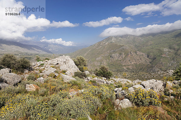 Kedros-Gebirge  Rethymno  Kreta  Griechenland