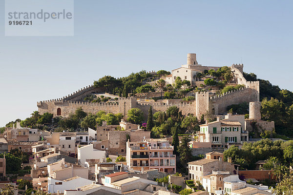 Castell de Capdepera  Capdepera  Mallorca  Balearen  Spanien