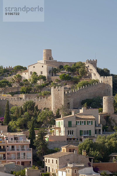 Castell de Capdepera  Capdepera  Mallorca  Balearen  Spanien