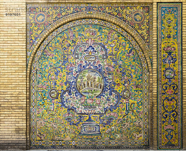 Mosaik  Golestan-Palast  Teheran  Iran