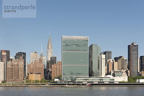 Vereinte Nationen  UNO Hauptquartier  New York City  New York  USA