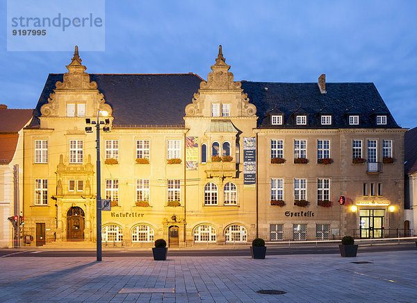 Neues Rathaus  Eberswalde  Brandenburg  Deutschland