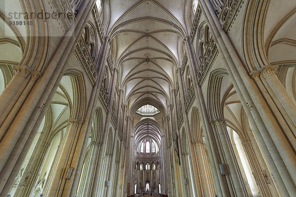 Gotische Kathedrale von Coutance oder Cathédral Notre-Dame  Coutance  Halbinsel Cotentin  Département Manche  Basse-Normandie  Frankreich