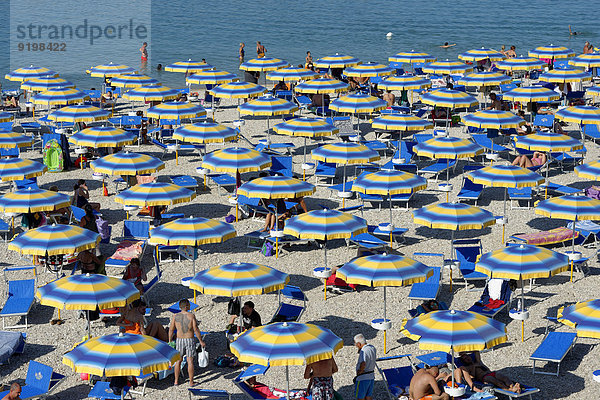 Sonnenschirm Schirm Italien Marken