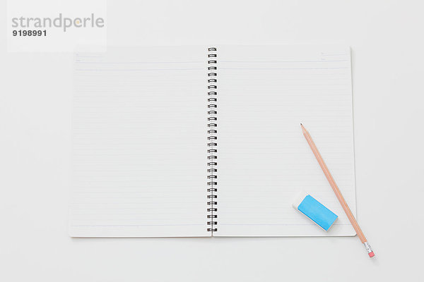 Bleistift Notizblock Notebook