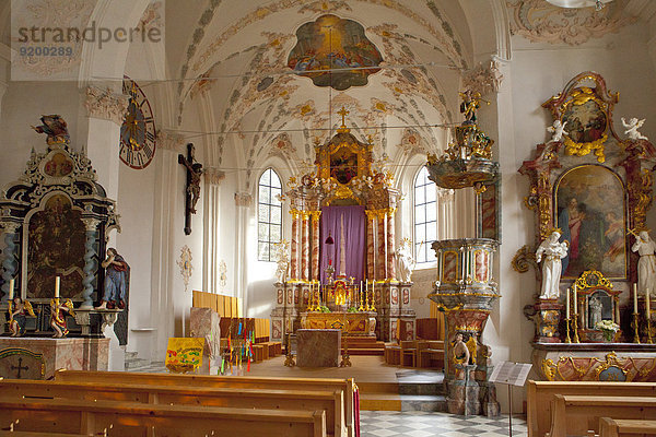Wallfahrtskirche  Kaltenbrunn  Kaunertal  Tirol  Österreich  Europa