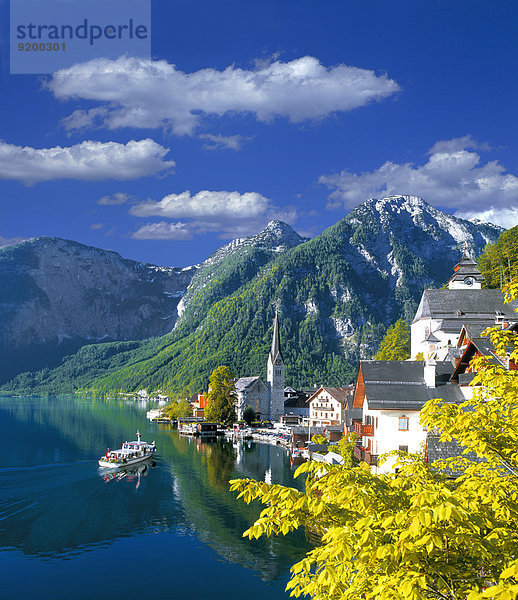 Hallstätter See  Hallstatt  Oberösterreich  Österreich  Europa