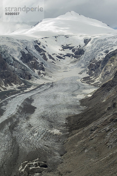 Pasterze und Johannisberg  Großglockner-Hochalpenstraße  Österreich  Europa