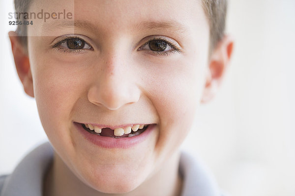 Portrait lächeln Junge - Person 5-9 Jahre 5 bis 9 Jahre