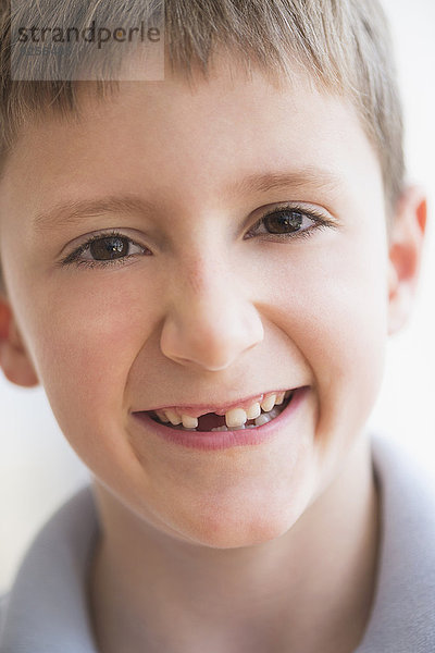 Portrait lächeln Junge - Person 5-9 Jahre 5 bis 9 Jahre