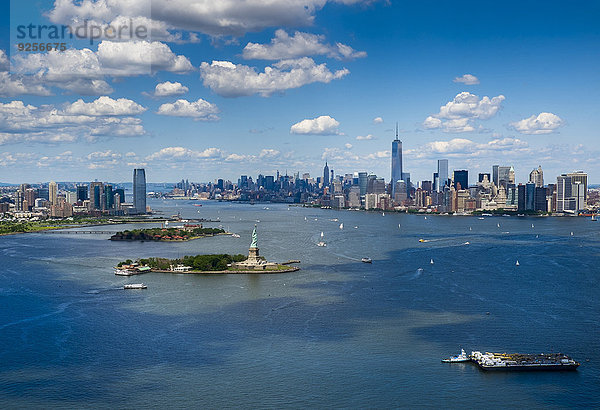 Ansicht Luftbild Fernsehantenne Manhattan