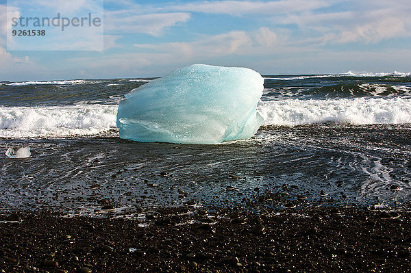 Strand Gletscher schmelzen Arktis