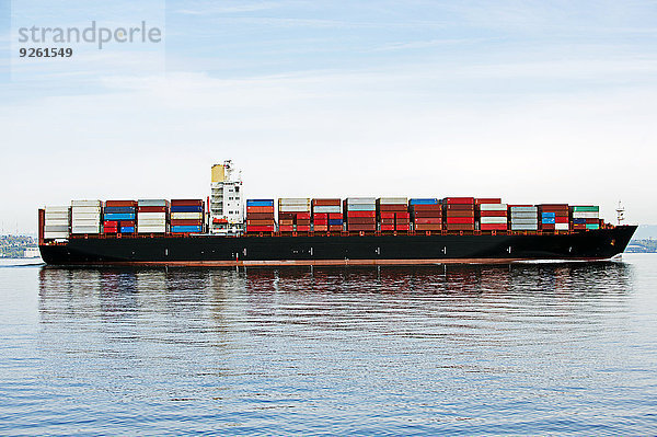Ozean Schiff Ladung Container