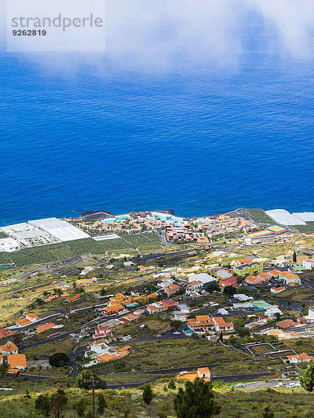 Spanien  Kanarische Inseln  La Palma  Fuencaliente  Blick nach Las Indias