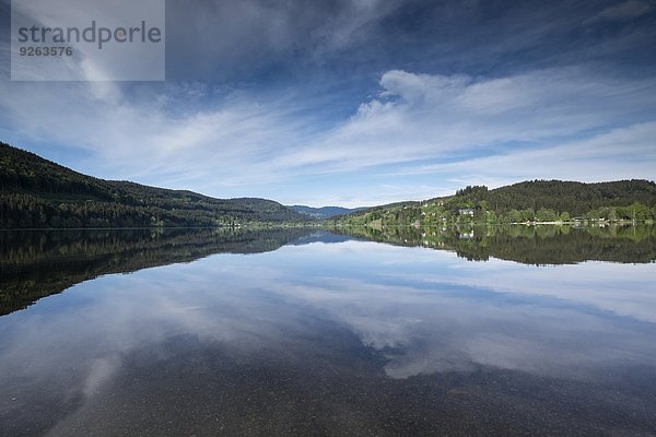 Deutschland  Baden-Württemberg  Titisee-Neustadt  Blick über Titisee