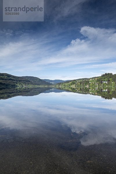 Deutschland  Baden-Württemberg  Titisee-Neustadt  Blick über Titisee