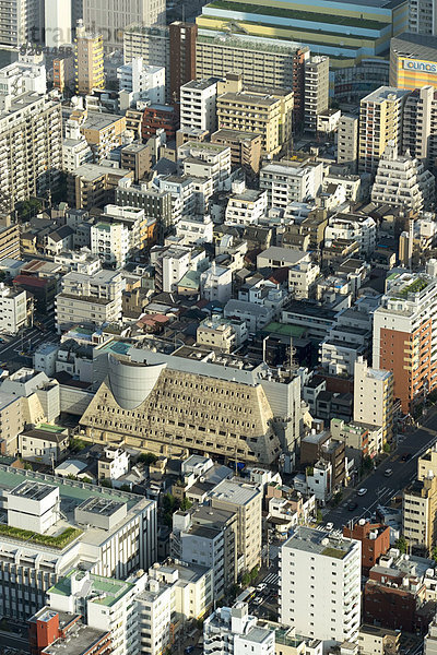 Japan  Tokio  Stadtbild  Wohnhäuser