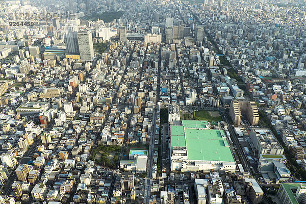 Japan  Tokio  Stadtbild  Häuser
