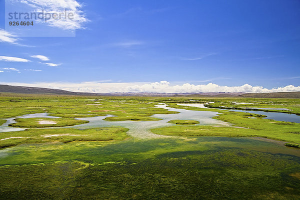 Südamerika  Peru  Anden  Landschaft