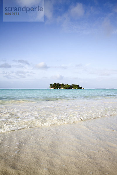 Seychellen  Blick auf die Insel St. PIerre
