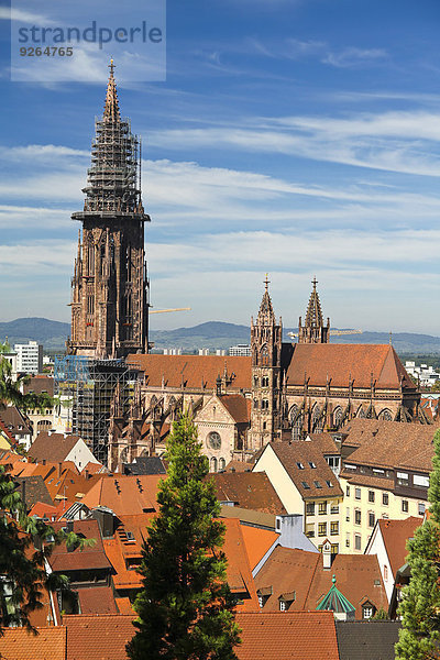 Deutschland  Baden-Wurttenberg  Freiburg  Blick auf Münster