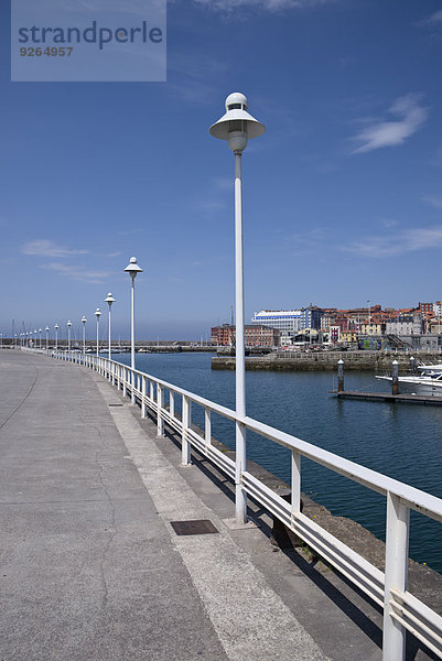 Spanien  Asturien  Gijon  Puerto Deportivo
