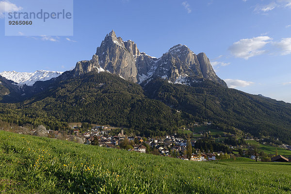 Italien  Südtirol  Eisacktal  Seis am Schlern