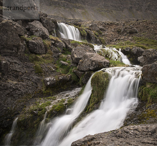 Island  Westfjorde  Dynjandi Wasserfall