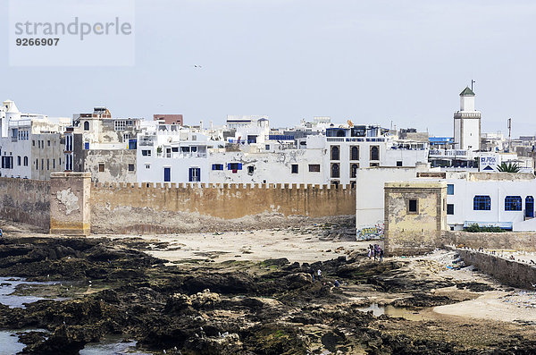 Marokko  Essaouira  Kasbah  Stadtbild