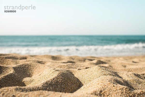 Sanddünen und Meer  Schwerpunkt Sand